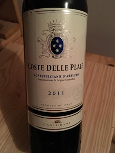 Coste delle Plaie Montepulciano 2011